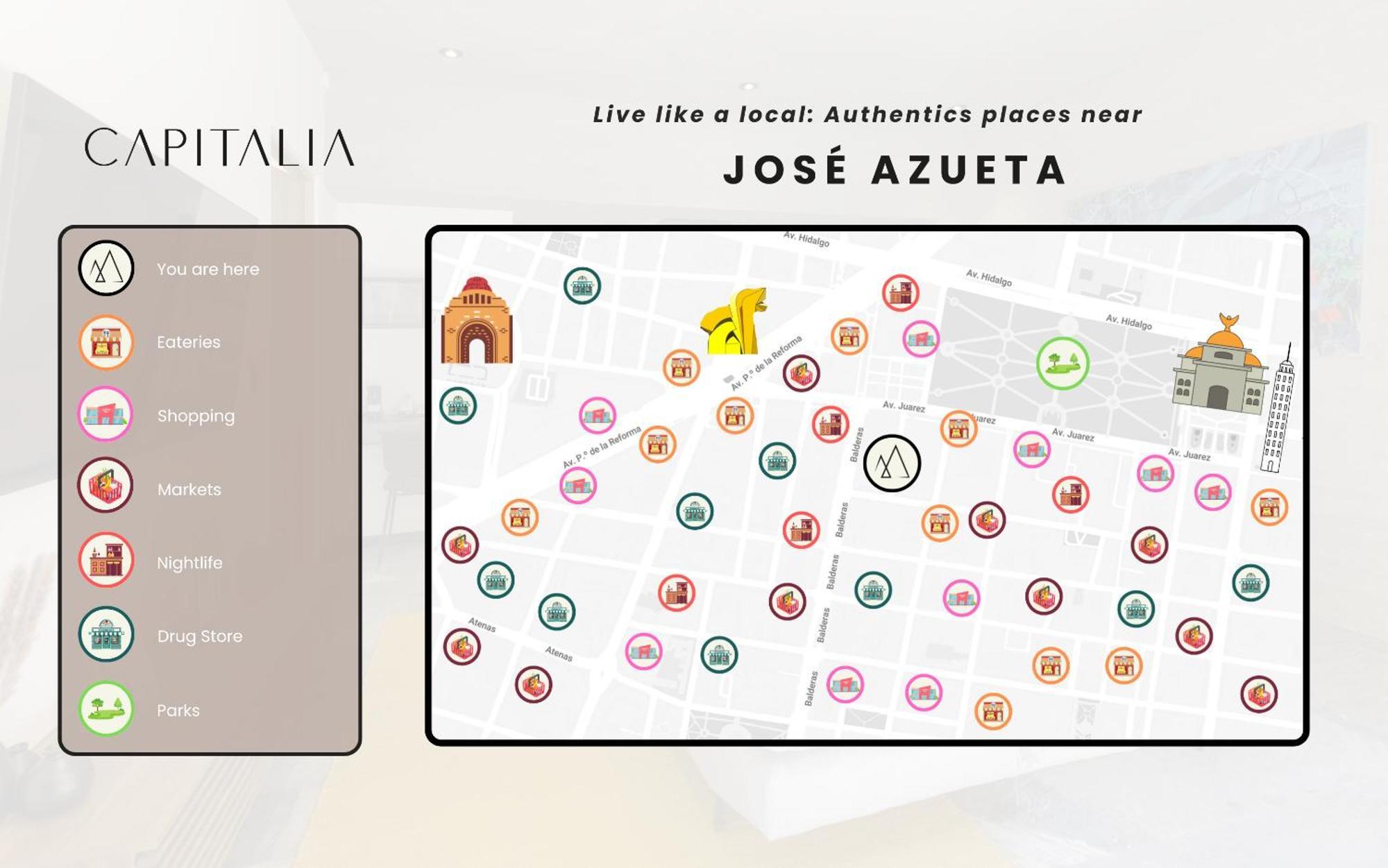 Capitalia - Apartments - Centro Historico เม็กซิโกซิตี้ ภายนอก รูปภาพ